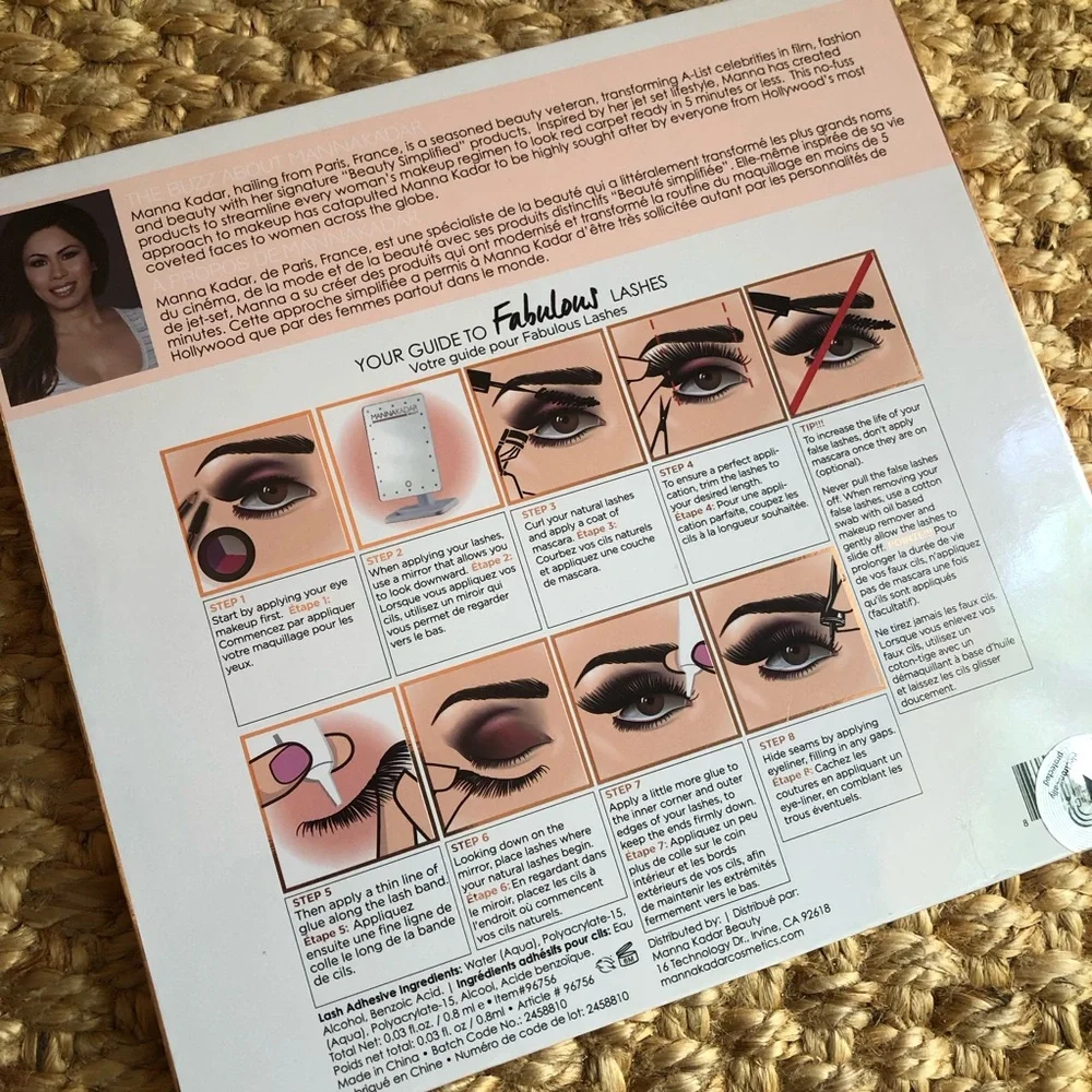 New: Manna Kadar Lash Glossary